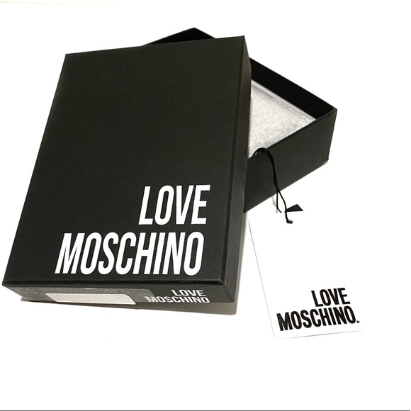 MOSCHINO Love Moschino Gold Logo Zip-Around Wallet 
Authentic NWT - Picture 13 of 15